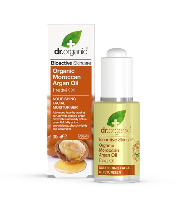 Dr Organic Moroccan Argan Oil Facial Serum 30ml